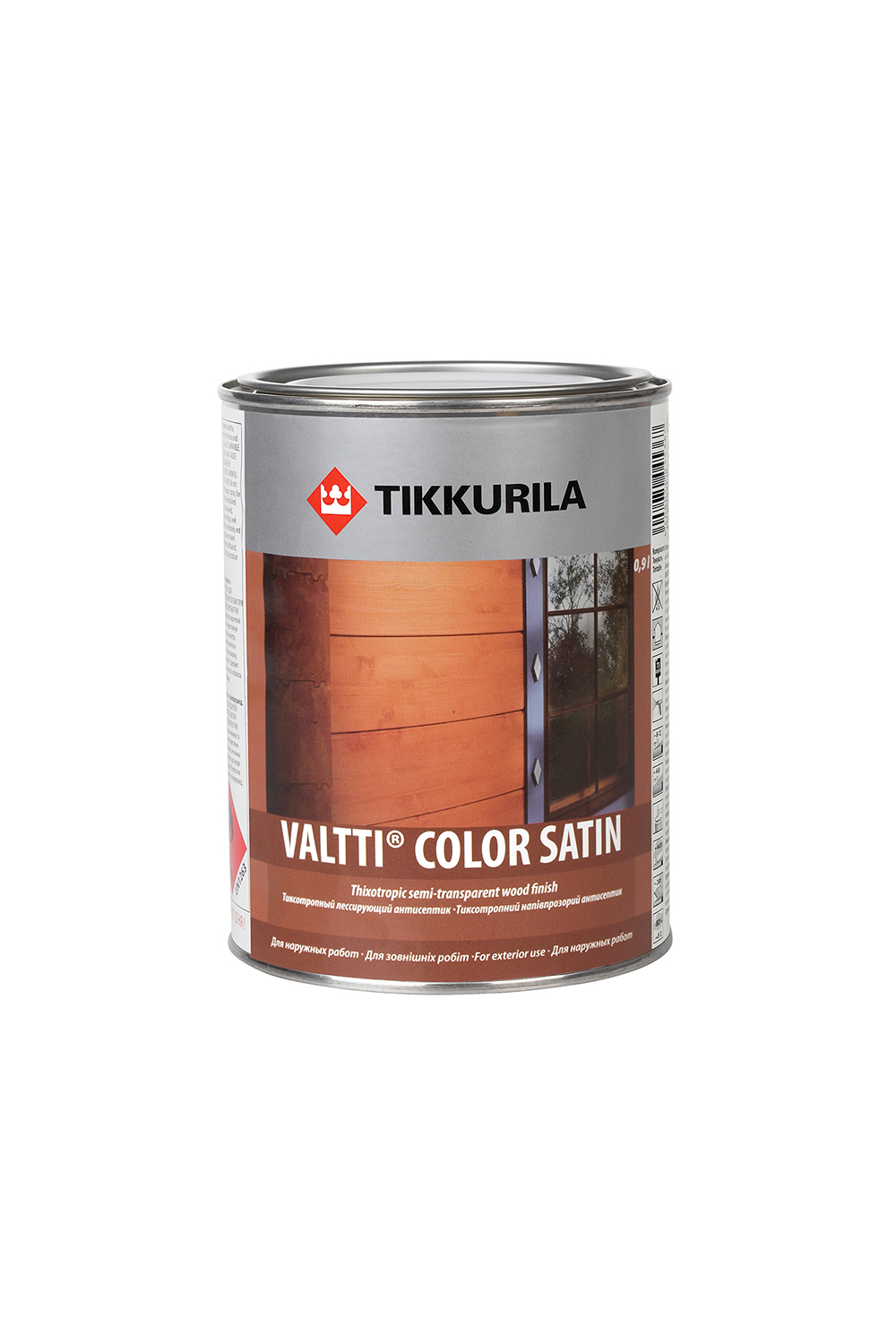 Масло для террас и садовой мебели tikkurila valtti terrace oil бесцветный 2 7л