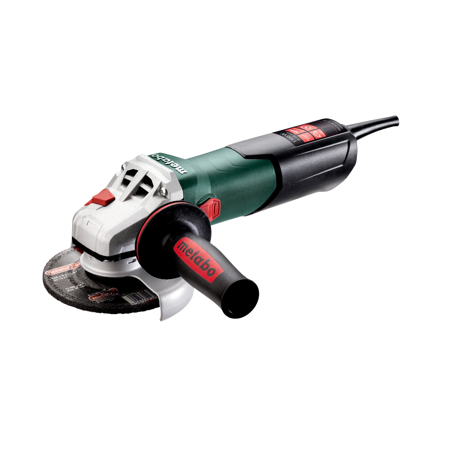 Шлифмашина угловая Metabo WEV 11-125 Quick 1100Вт 125мм купить в Туле -  низкие цены от компании «Домстрой»