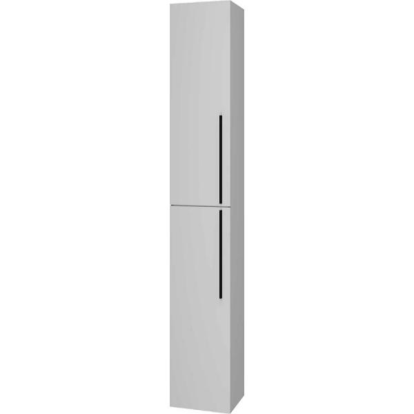 Пенал Ненси прямой 35 подвесной универ. серая мат, эмаль