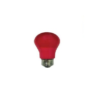 Лампа светодиодная Ecola Globe color E27 2,1Вт Шар искристая елка красная
