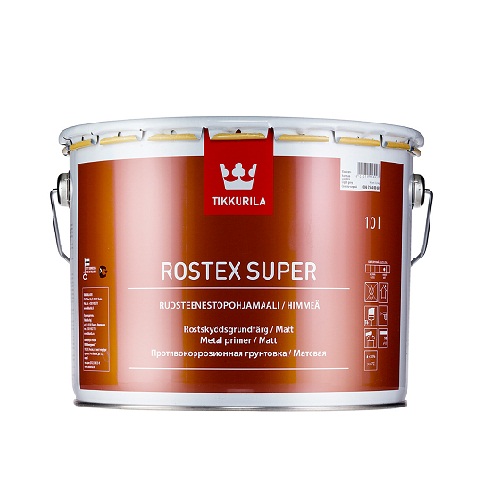 Грунт ROSTEX SUPER светло серый 3л