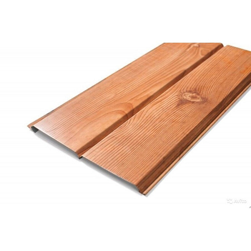 Сайдинг L-брус 15x240 Ecosteel Т Кедр 0,50мм Сайдинг L-брус 15x240 Ecosteel Т Кедр 0,50мм