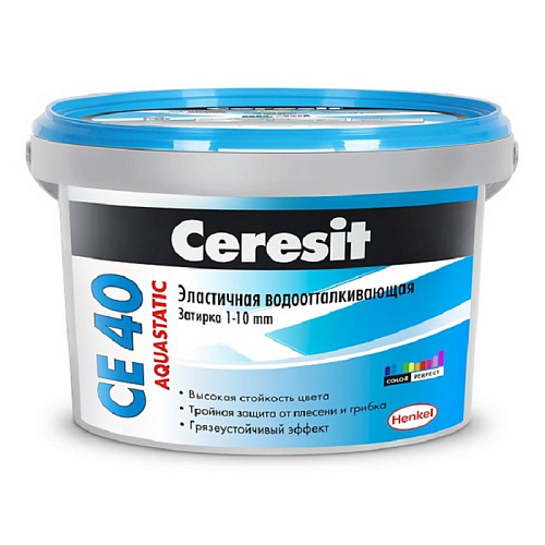 Затирка Ceresit СЕ40/2 графит