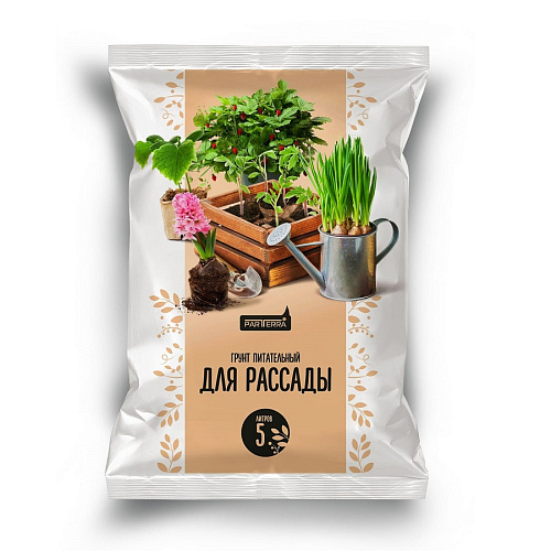 Почвогрунт для рассады PAR TERRA 5л Почвогрунт для рассады PAR TERRA 5л