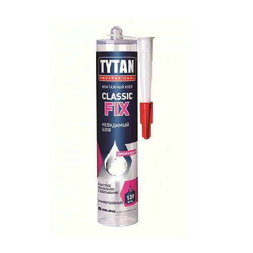 Клей Tytan Classic Fix монтажный прозрачный 310мл