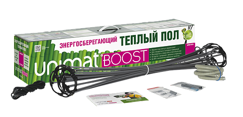 Стержневой теплый пол UNIMAT BOOST 160 Вт/м2, 2 пог/м