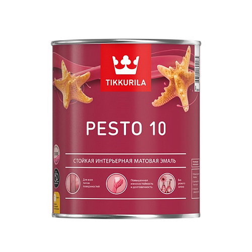 Краска PESTO 10А мат. 0,9л
