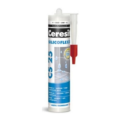 Затирка Ceresit СS25/280 силикон для стык жасмин
