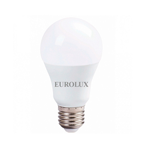 Лампа светодиодная Eurolux Е27 7Вт А60 2700K теплый свет