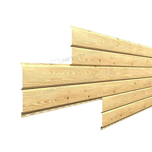 Сайдинг L-брус 15x240 Ecosteel Т Сосна 0,50мм Сайдинг L-брус 15x240 Ecosteel Т Сосна 0,50мм