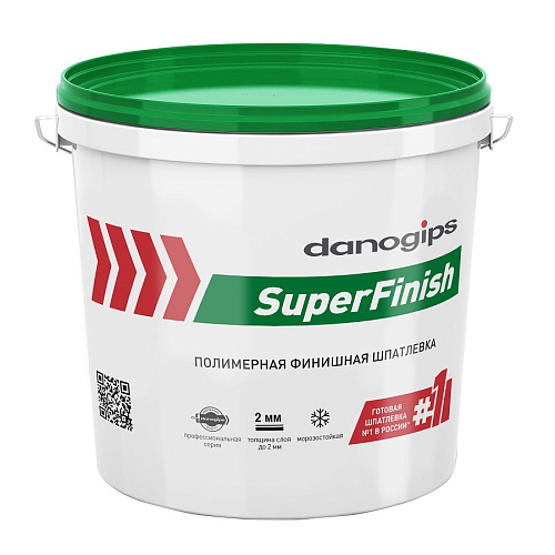 Шпатлевка полимерная SHEETROCK SuperFinish финишная 3л 5кг