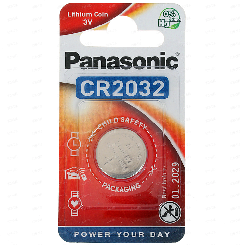 Батарейка литиевая Panasonic СR2032
