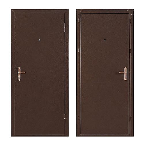 Дверь входная ПРОМЕТ Профи PRO BMD 860 левая Антик медный / Антик медный