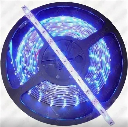 Лента cветодиодная Jazzway ЕСО-3528 В-5m синий свет