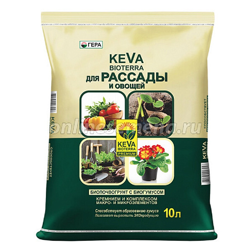 Почвогрунт универсальный KEVA BIOTERRA 40л