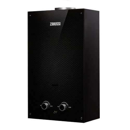 Водонагреватель газовый ZANUSSI  GWH 10 Fonte Glass Carbon 20Вт